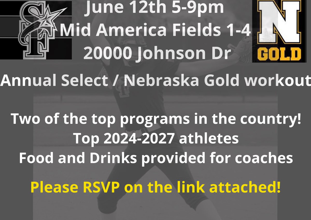 ejonesrockchalk's tweet photo. Hey coaches, Time for our annual workout! Two great organizations coming together again to showcase our athletes in a fast paced workout! If you’re interested in attending shoot me a text and we will get you on the list. Kansas City BBQ and drinks provided! https://t.co/VMQGSf75Cm