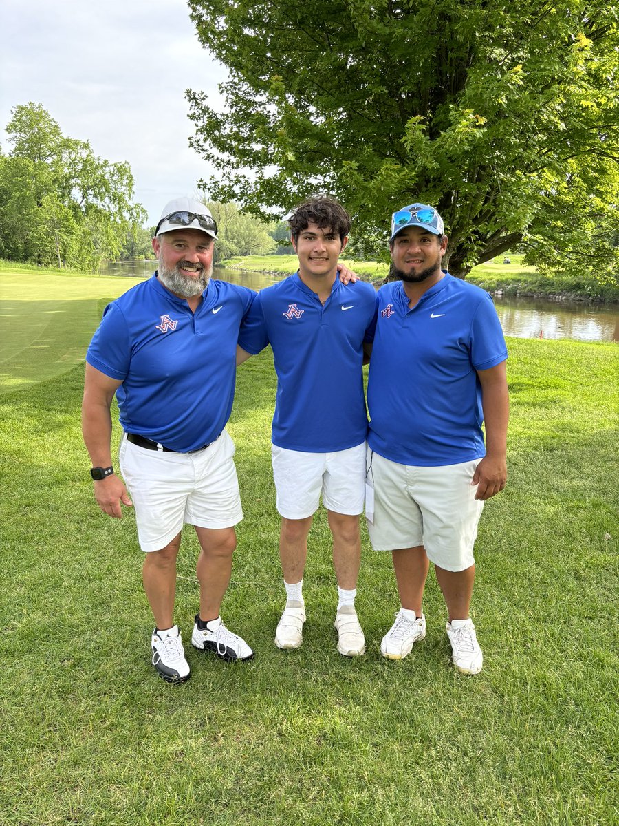 Didn’t score the way we wanted to at the WIAA Golf Championship, but it was a great experience! D1 Collin Evers Appleton West HS