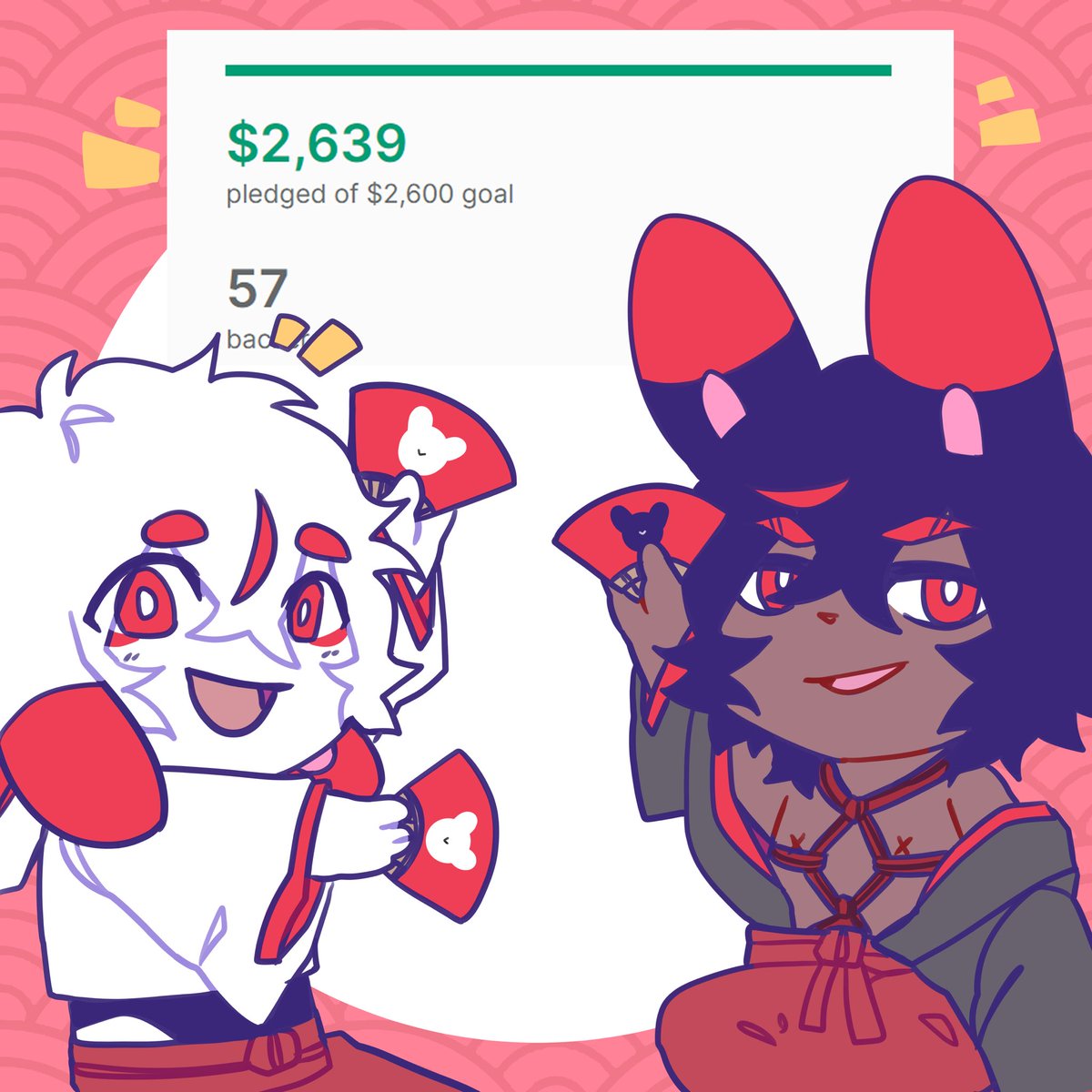 ShibariZine's tweet photo. We did it! We finally reached our goal for the Shibari Zine Volume 2 Kickstarter! We have reached our goal, and with three days to spare! It has been a close call, and we are so eternally grateful to everyone! We thank every supporter, backer, and artist for your patience and aid in helping make this project a reality! Stay tuned as the campaign comes to a close in three days and any incoming updates! Thank You for baring with us these last few days as we pushed for the zine’s funding! #shibari #kickstarter #kickstartercampaign #zine #kinbaku #bdsm #shibarizine