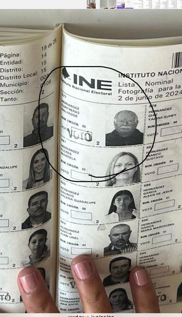 GENOVEVAGARCIAM's tweet photo. @INEMexico @Presidencia_INE Explica esto..👇👇👇👇 https://t.co/Pd6osesCfr