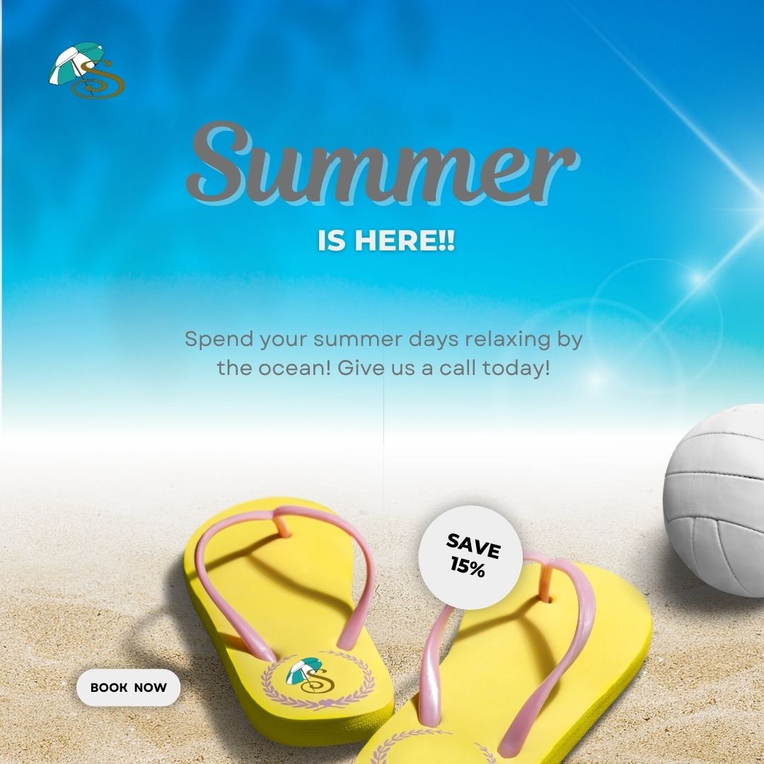 Book now for June 2024 and save 15% off your booking. A minimum three nights' stay is required! Beach days are the best!
sunrisebeachclub.com
rentals@sunrisebeachclub.com
1-242-363-2234