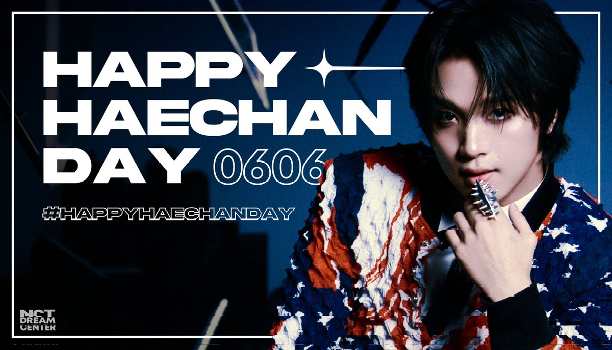 NCTDREAMCENTER's tweet photo. 🎂 HAPPY BIRTHDAY, #HAECHAN! 🎉

#해차니_생일_와떠여 #SonOfMusicHaechanDay
#HAPPYHAECHANDAY https://t.co/0okfSRCe44