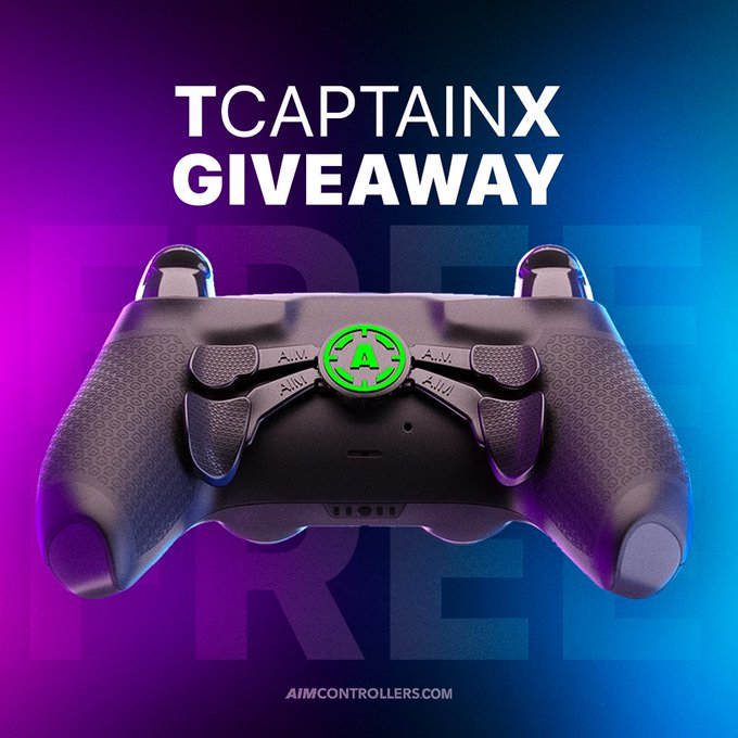TCaptainX_'s tweet photo. Custom Aim Controller Giveaway!

To enter:  
1) Must be following
2) LIKE and RETWEET this tweet
3) Comment below what type of controller you want!

https://t.co/f2EQJooyxR

Winner Chosen 6/11 https://t.co/e4YmLkoxSF