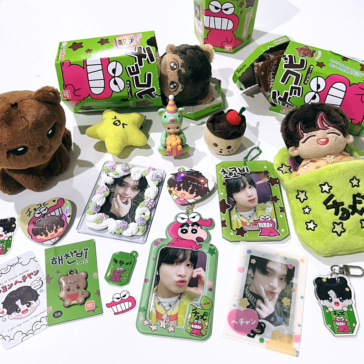 happy haechan day ft. chocobi 💚⭐️🩷

#해차니_생일_와떠여
#SonOfMusicHaechanDay
#HAPPYHAECHANDAY