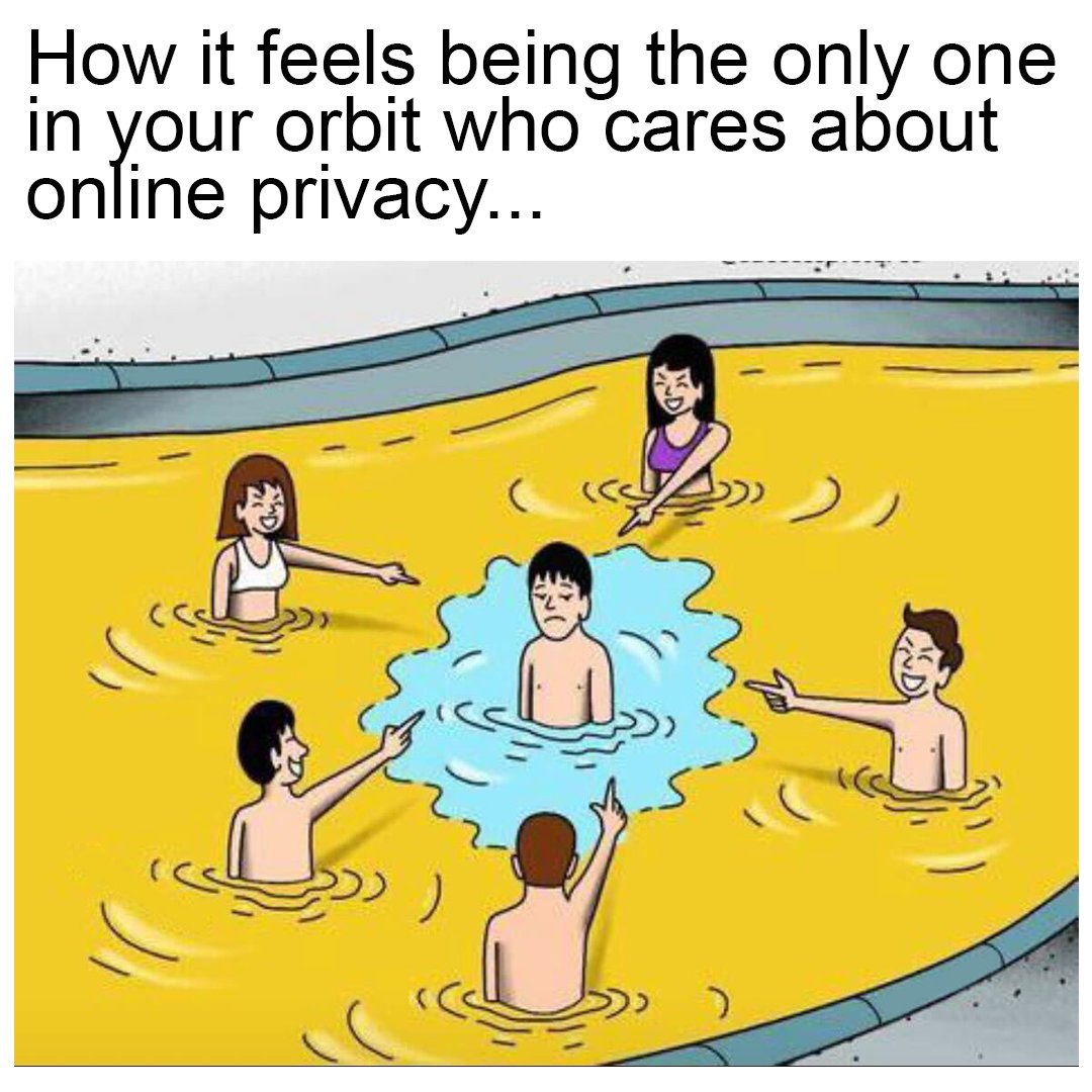 startpage's tweet image. Just because a lot of people are doing something doesn&apos;t make it right. 😐