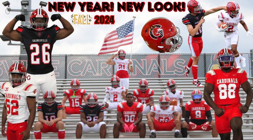 Gainesville Football (@gainesvillefoo1) on Twitter photo Changed up the lids, added a new black jersey and new red pants. Thanks to <a href="/timmykvt/">Tim Keenan</a> for the pictures and the edit. Looking forward to a great 2024 season! <a href="/CoachBruton/">Daniel Bruton</a> Changed up the lids, added a new black jersey and new red pants. Thanks to <a href="/timmykvt/">Tim Keenan</a> for the pictures and the edit. Looking forward to a great 2024 season! <a href="/CoachBruton/">Daniel Bruton</a>