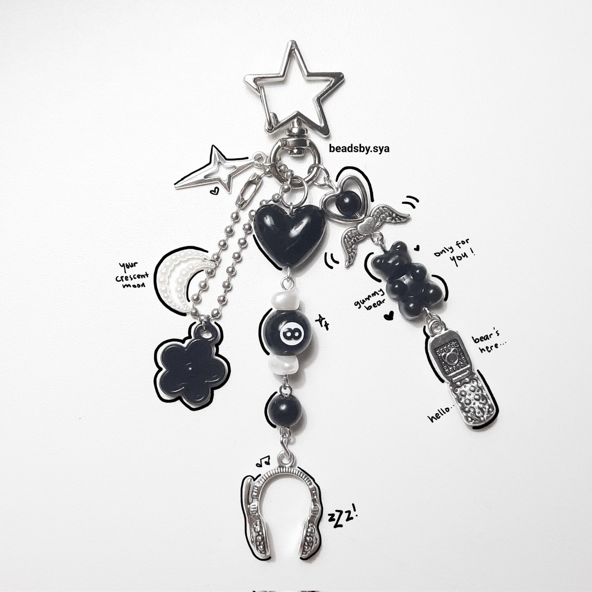 beadsbysya's tweet photo. ׁ ׁ ꥓ ݄ ׁ 𖦹 ׅ  𝐲𝟐𝐤 &amp; 𝐫𝐢𝐛𝐛𝐨𝐧 𝐤𝐞𝐲𝐜𝐡𝐚𝐢𝐧 𓈒 ✮⋆˙ִ 

★ stock: 5 pcs/ea
★ materials: acrylic beads, glass beads, metal alloy charms
★ will be shipped 1-3 days after checkout

grab yours now on:
꣑ৎ  https://t.co/CJDYbFQMpo
꣑ৎ  https://t.co/m4qvd3Z5dt https://t.co/Afj0OF8XFO