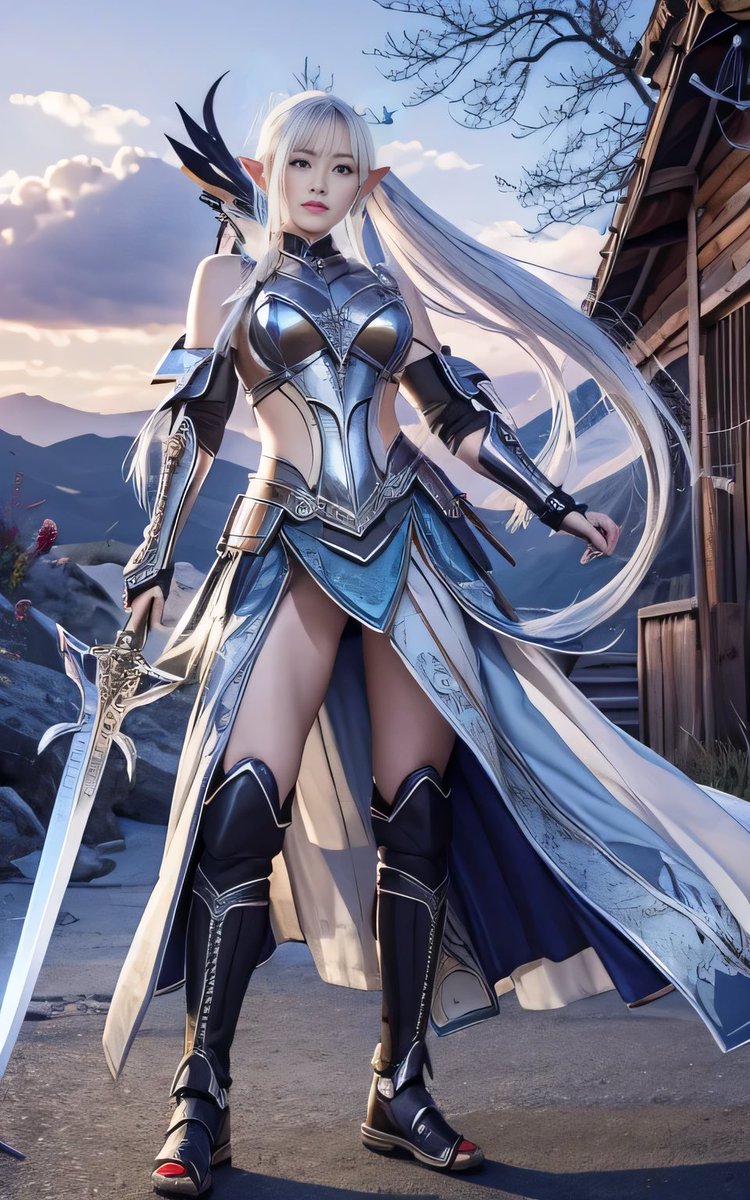 剣聖のエルフ
#AI美女 #異世界 #エルフ