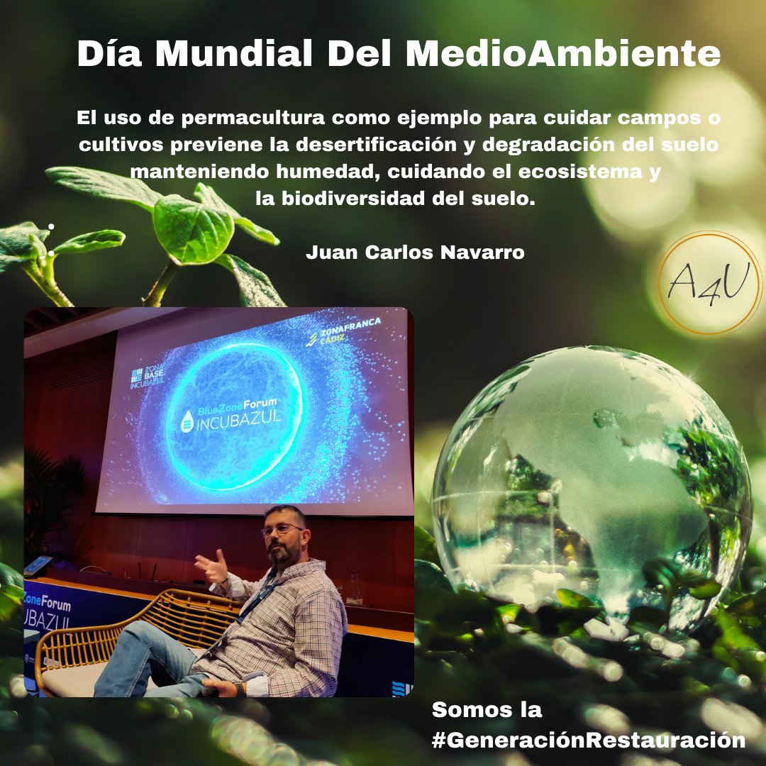 A4_Voces's tweet photo. El #DíaMundialdelMedioAmbiente se centra en la restauración de las tierras, la resiliencia a la sequía y la desertificación, bajo el lema «Nuestras tierras. Nuestro futuro. Somos la #GeneraciónRestauración”
Entrevistamos a expertos del #medioambiente #A4V
https://t.co/8tVgZzGyGe https://t.co/BfppVX0qPq