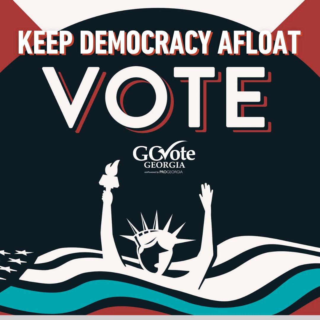 GA_Votes's tweet photo. Help keep our democracy stay afloat through our votes. Early voting for the run-off election is June 10 - 14. The primary runoff is June 18.
#GetVoteReady at https://t.co/bhCwFCDAPX.
#PrimaryRunoff2024 #YourVoiceYourVote #VoteYourPower #Gapol #progress #democracy #vote https://t.co/xXpCGg9YPd