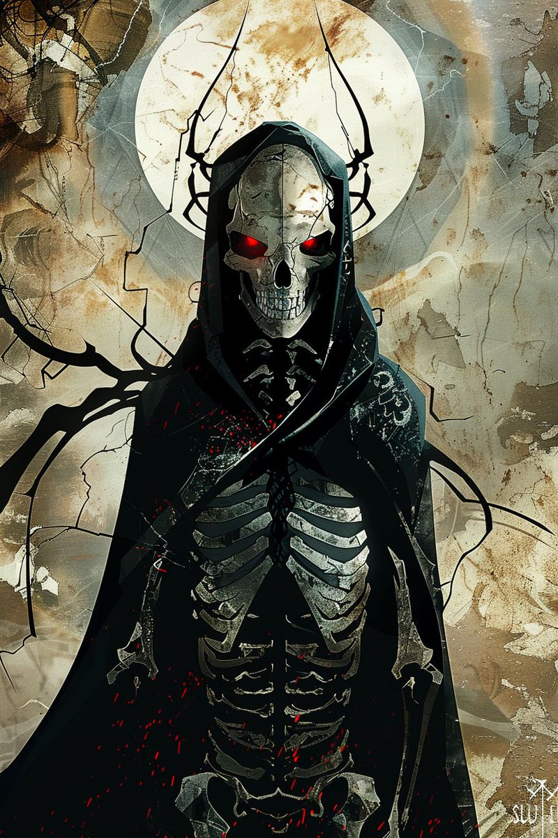 wtrekell's tweet photo. These dark and powerful figures blend elements of gothic horror and futuristic aesthetics, each exuding a sense of dread and enigmatic presence.

The court of Arcana: https://t.co/usEAnzhEBO  

#wtrekell #AIArt #ReapersCourt #Midjourney #Knight #Horror #DarkFantasy #FuturisticArt https://t.co/w735xQSYzO