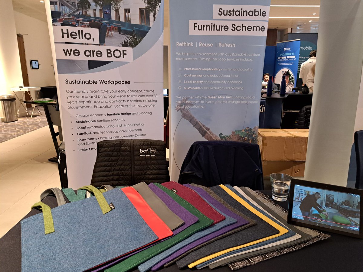 bof_furniture's tweet photo. LUPC and SUPC Conference 2024

Thrilled to be part of this event!
Thank you LUPC and SUPC for the exciting opportunities made possible today - it has been wonderful exhibiting !

#Event #Furniture #Sustainability 
@lupconsortium 
@supc_uk 
#LUPCSUPC2024 https://t.co/motb3XBoJC