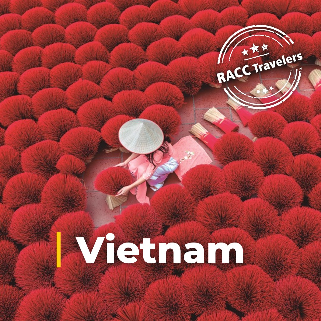 RACC_Travel's tweet photo. Viatja a Vietnam ✈️🤩 amb #RACCtravelers 👇
✔️ Telefèric a Sapa
✔️ Navegació a la Badia de Halong
✔️ Pensió Completa
✔️ Guia de parla hispana a la destinació

🌍Viu experiències memorables 🙌 a preus imbatibles!🙌

ℹ️ IInfo https://t.co/jbJ3760cwo o al 932 08 70 00 https://t.co/WOrk67vfIZ