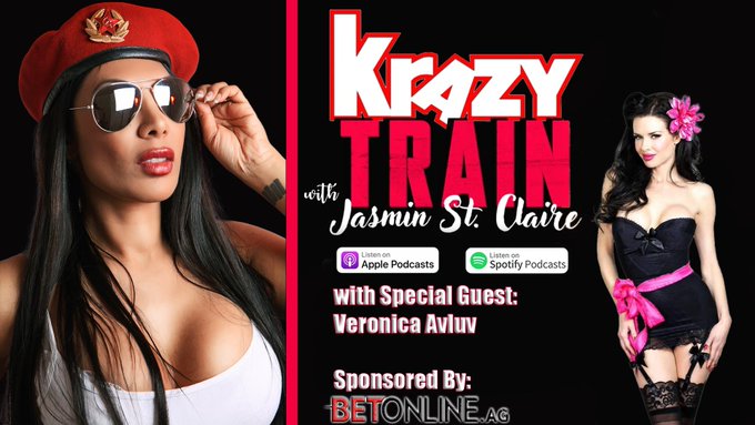 Check out my interview with @jasminstclaire on the @Krazytrainpod  releasing today on audio and Friday<a class="tags" target="_blank" title="On Twitter" href="/?out=eyJ0eXAiOiJKV1QiLCJhbGciOiJIUzUxMiJ9.eyJpYXQiOjE3MjA5ODMwMTksImlzcyI6InR3cG9ybnN0YXJzLmNvbSIsIm5iZiI6MTcyMDk4MzAxOSwiZXhwIjoxNzUyNTE5MDE5LCJyZWRpcmVjdF91cmwiOiJodHRwczovL3R3aXR0ZXIuY29tL2phc21pbnN0Y2xhaXJlIn0.vi8WmuclzM7IGsTpaL2A9zCa-K1s-9Gd37OuRuHQhAPLNOeN-KCnW8CbEZevuEF6ms2Qbl5MlTskE0JUnRuCbQ">@jasminstclaire</a>
