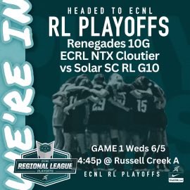 I am so excited for our team. I can’t wait to play. 
Let’s go Renegades 2010g⚽️🧡💙
<a href="/ECNLgirls/">ECNL Girls</a>