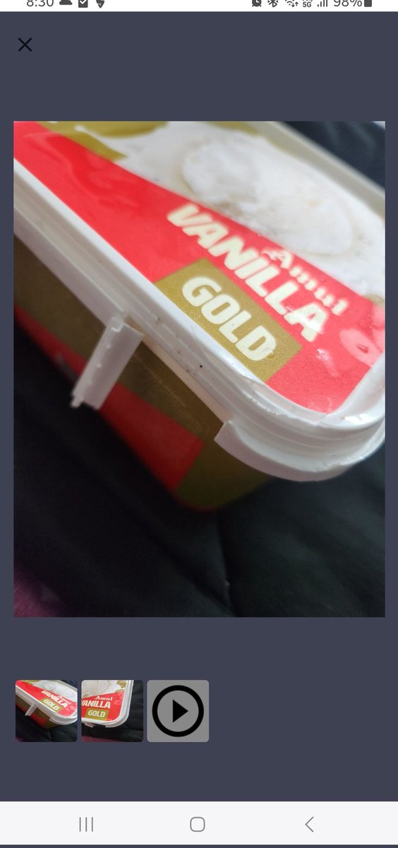abhijeeth09's tweet photo. Dear @Swiggy @SwiggyInstamart @SwiggyCares this is the condition of the #instamart order i recieved. How can anyone be assured to eat this icecream without any worry when the entire box is broken... I had asked for a replacement but to my despair the replacement order was damaged https://t.co/sSPaHegxUY