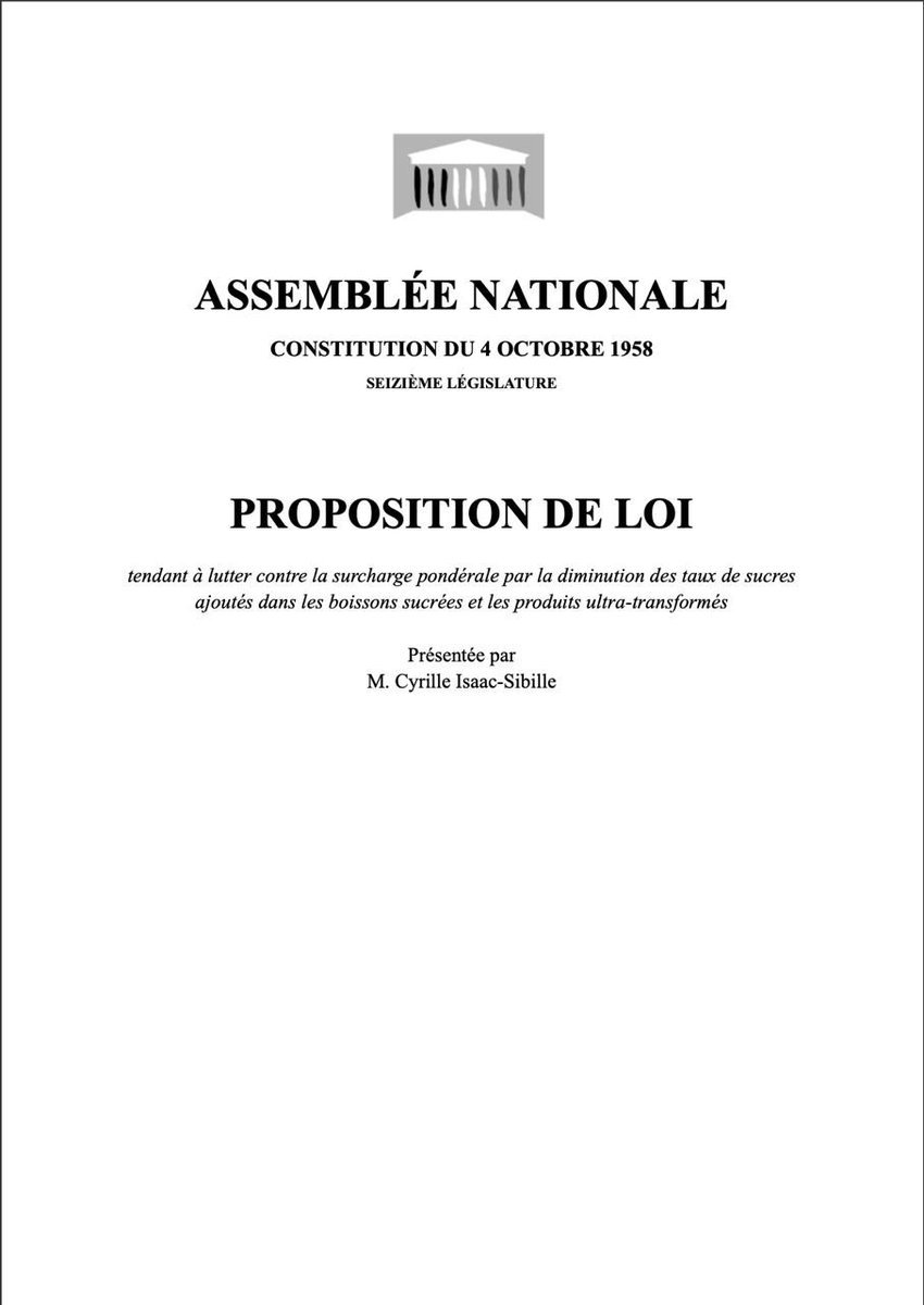 CIsaacSibille's tweet photo. 🍬Le sucre est omniprésent dans l’alimentation des Français
🍼Même dans les petits pots des bébés ! 

🏛️J’ai déposé une proposition de loi pour taxer le sucre ajouté dans les plats transformés et les boissons!

✅Suite logique de l’adoption de mes amendements lors du PLFSS 2024! https://t.co/rhk8n4xRBU
