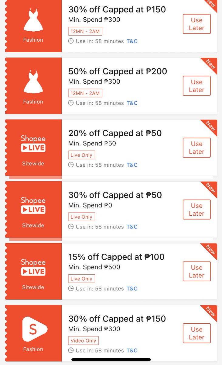 shopee vouchers, shopee live ! Korea Mega Day ! tweet media