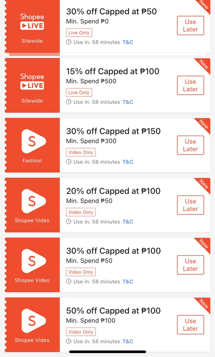shopee vouchers, shopee live ! Korea Mega Day ! tweet media
