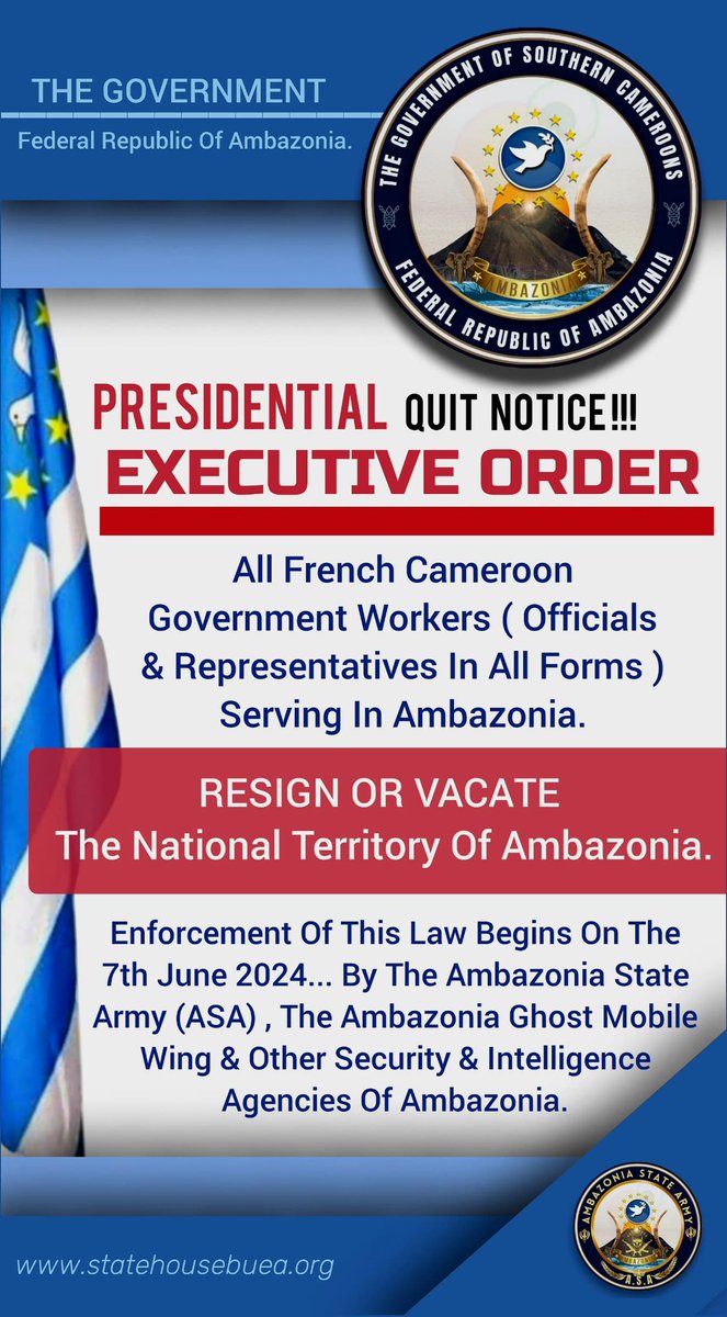 milly4red's tweet photo. #FreeSouthernCameroons A people must fight 4 their independence, must secure their borders from invaders. #Ambazonia has inserted her independence @USEmbYaounde @FRauCameroun @JoeBiden @UN @HouseofCommons @Reuters @cnn @VOANews @nytimes @JamaicaObserver @BarbadosToday @govbrazil https://t.co/0vVUVL6Kr3