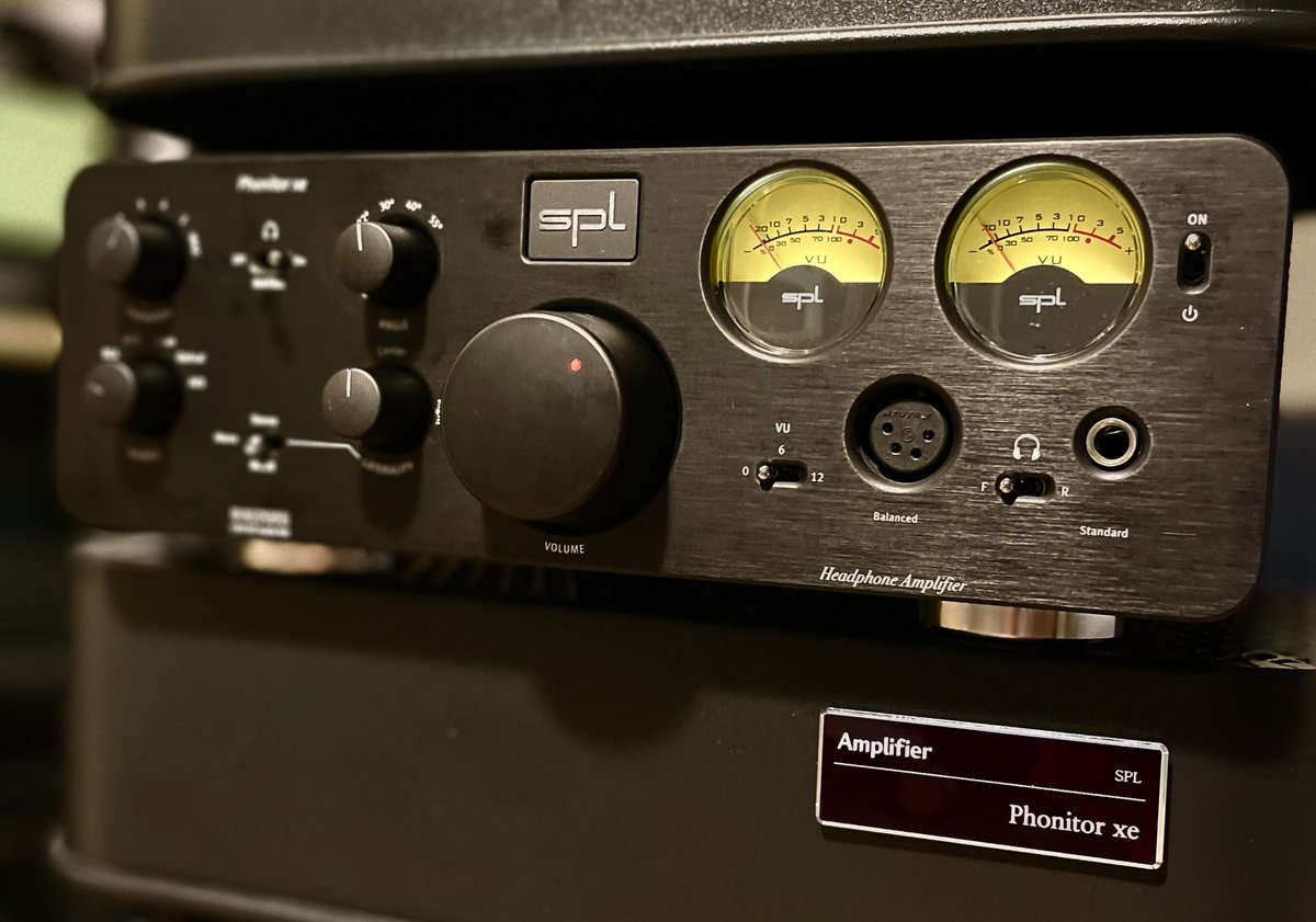eumgamteong2's tweet photo. Mu new Headphone amp 
Spl Phoniter Xe

The sound tuning feature with a wide spatial matrix is impressive. It is extremely natural.

#SpL #Phonitor #Xe https://t.co/vzXW2Li0Ph