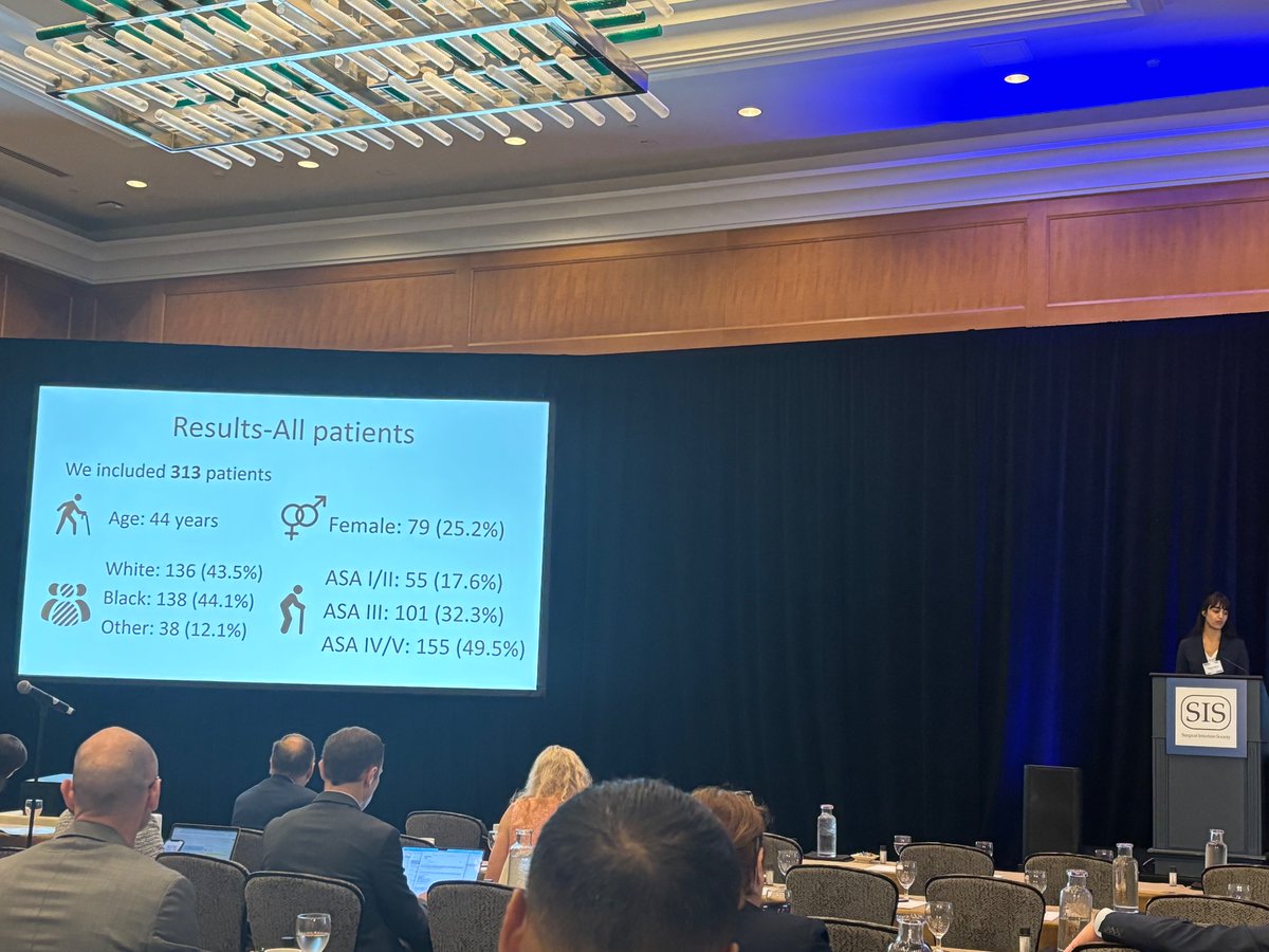 Surgical Infection Society (@surginfxsoc) on Twitter photo The first <a href="/SurgInfxSoc/">Surgical Infection Society</a> Multicenter Observational Study to be presented as #SISNA24 by Wardah Rafaqat <a href="/MassGeneralNews/">MassGeneral News</a>
Antifungal coverage after gastrointestinal perforation?
🏥15 sites
👥313 patients The first <a href="/SurgInfxSoc/">Surgical Infection Society</a> Multicenter Observational Study to be presented as #SISNA24 by Wardah Rafaqat <a href="/MassGeneralNews/">MassGeneral News</a>
Antifungal coverage after gastrointestinal perforation?
🏥15 sites
👥313 patients
