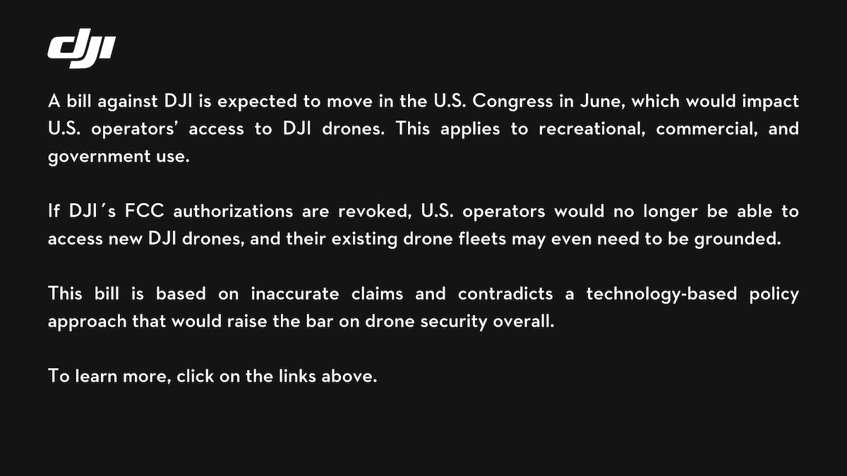 levelsio's tweet photo. 2015: DJI becomes world's biggest drone manufacturer

2024: US proposes ban on DJI drones https://t.co/3lLaZrwFdk