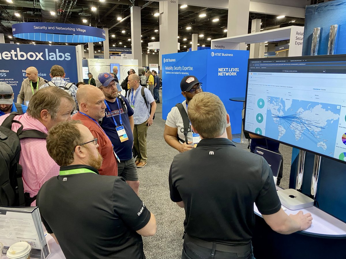 ElastiFlow's tweet image. 🚀 Day 3 at Cisco Live, Booth 4719 is buzzing! Check out NetIntel, @ElastiFlow’s latest innovation in network security. See live demos &amp;amp; discover how we merge network &amp;amp; threat intelligence. #CiscoLive #NetIntel #ElastiFlow