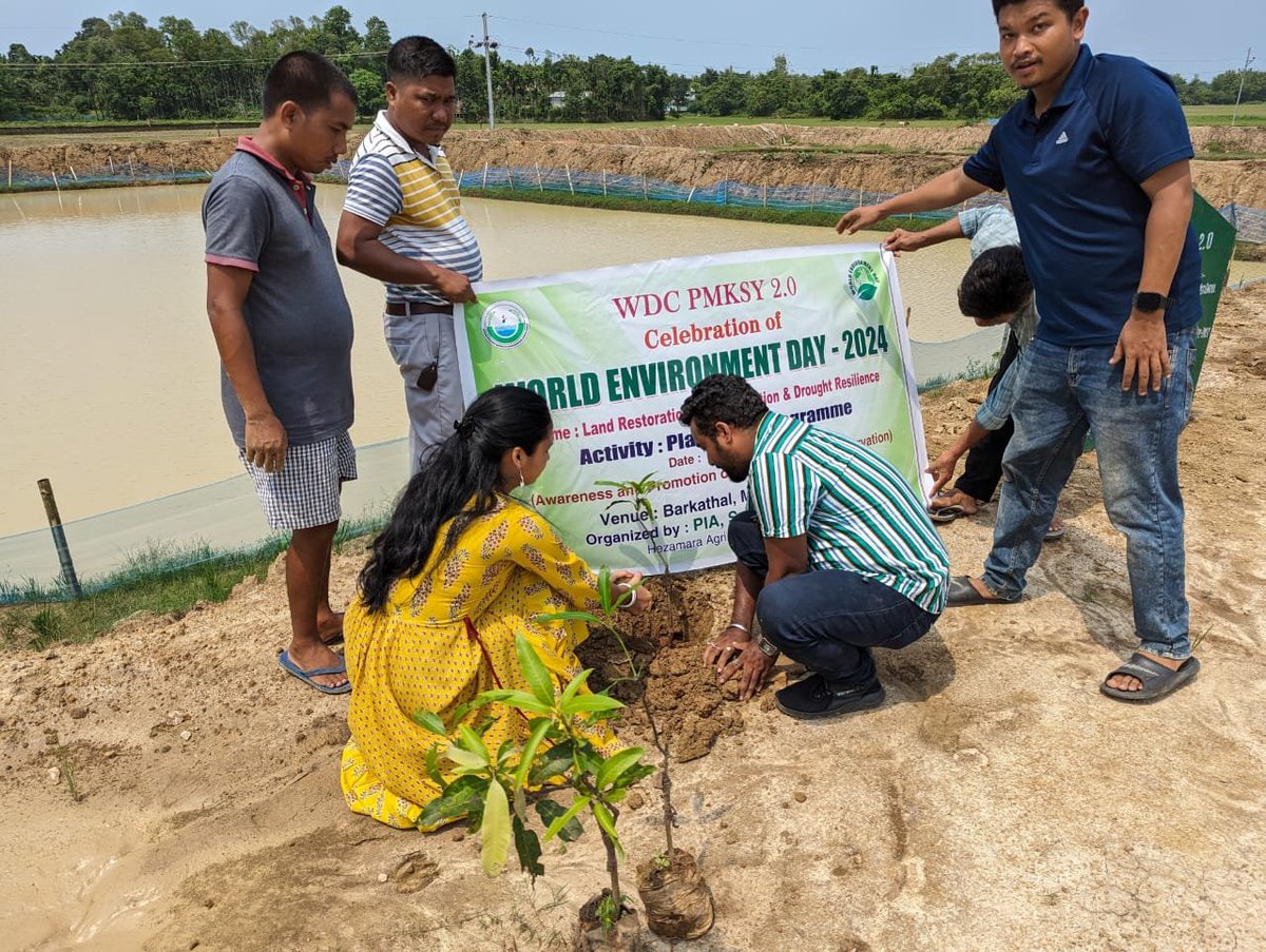 SLNA_TRIPURA's tweet photo. World Environment Day-2024
WDC-PMKSY 2.0 https://t.co/XIDcjP8Fq0