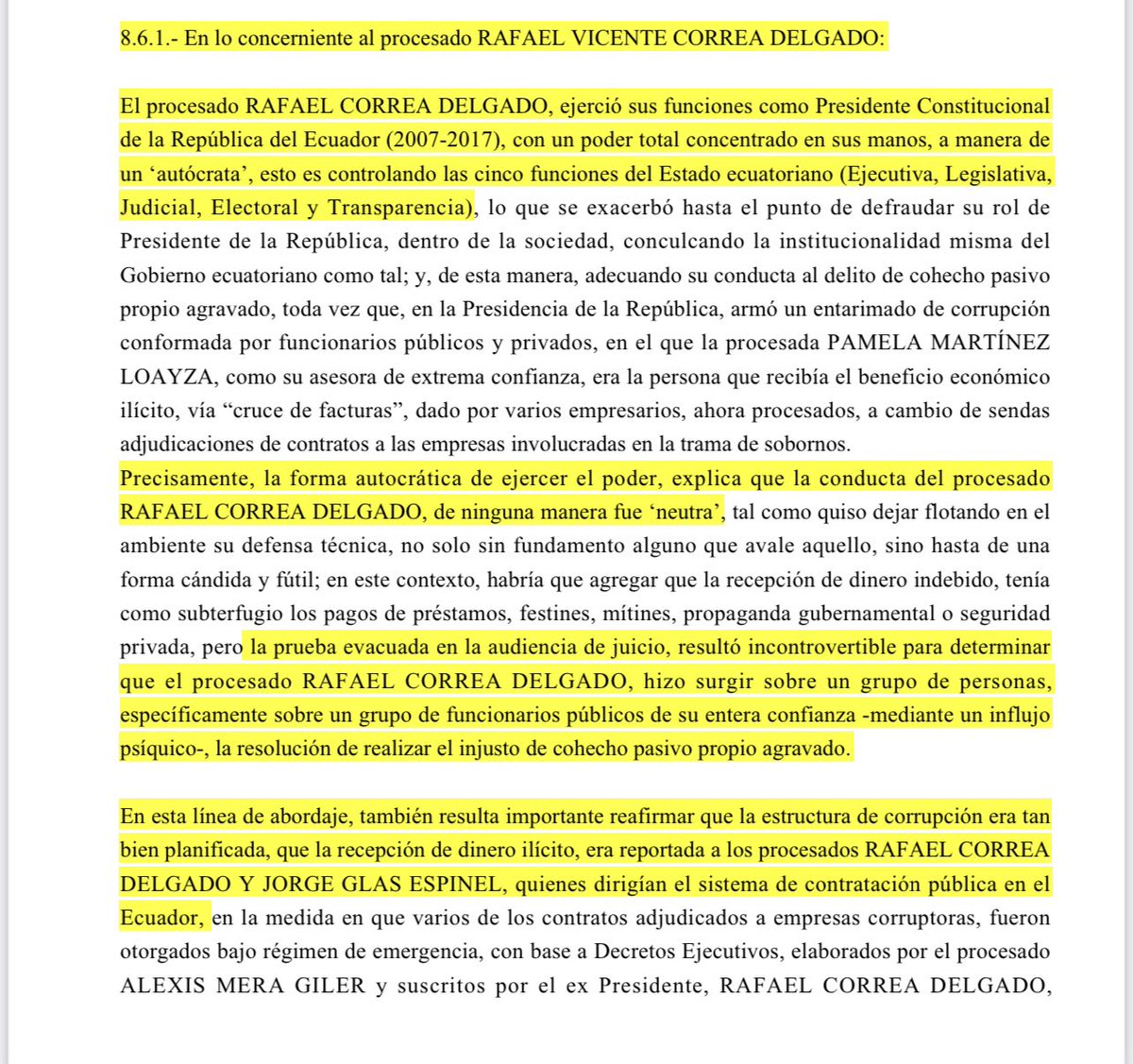 MashiRafael's tweet photo. ¿Para qué seguir desmintiendo a esta señora?
Ni siquiera sabe lo que dice la sentencia…🤷🏻‍♂️
Es sencillo: permitan pericia informática al supuesto computador de Laura Terán, donde se «encontraron» los archivos verdes. Verán que fueron sembrados en el 2019 por órdenes de esta corrupta.
Estaremos esperando…
#LosCorruptosSiempreFueronEllos