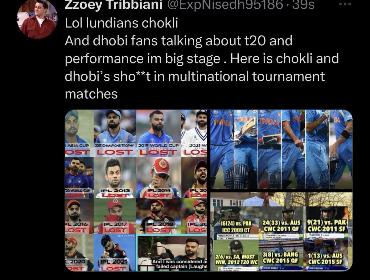 ExpNisedh95186's tweet photo. @ESPNcricinfo Lol meanwhile his team with these useless  test runs 🔔🔔🤣 https://t.co/8I99atsuE9