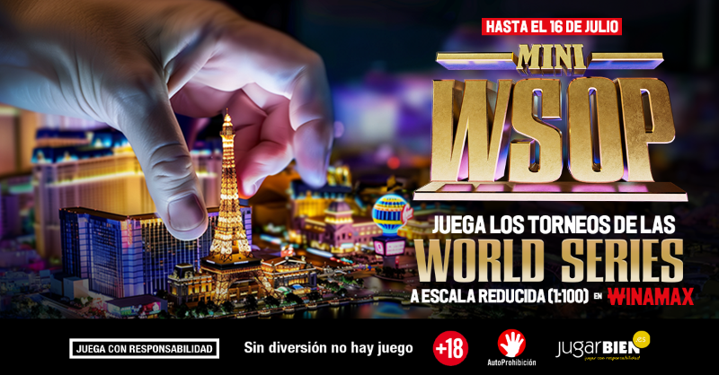 Winamax_Espana's tweet photo. 🦾 En las #MiniWSOP seguimos despachando brazaletes.
Enhorabuena para "-Aria-" y "disneygland" que fueron los ganadores de anoche. Se han llevado 4908€ y 2456€, respectivamente.
Todas las repeticiones y los próximos eventos, aquí ⬇️