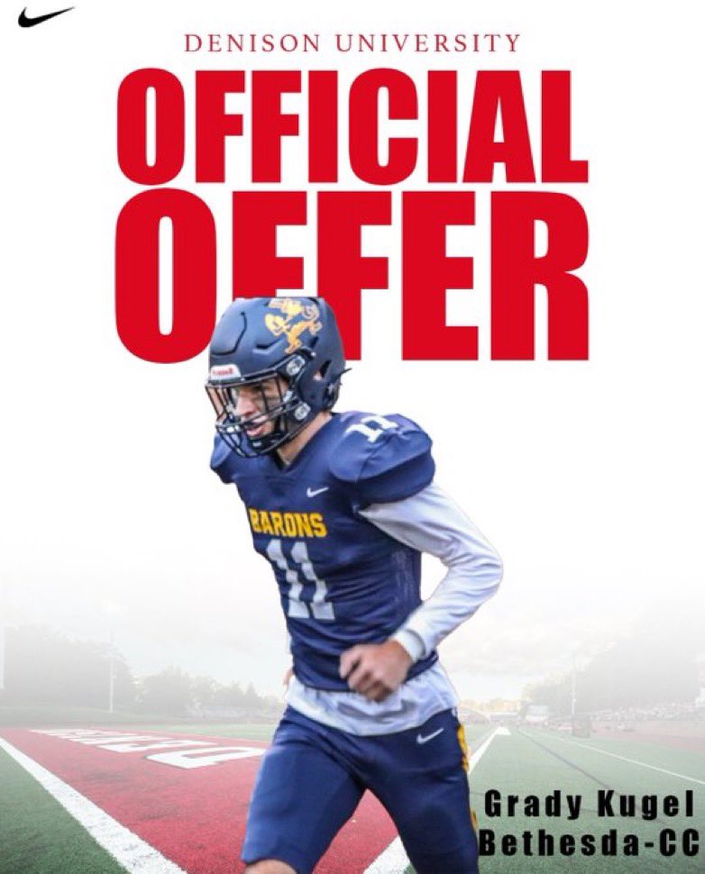 Grady Kugel (@gradykugel) on Twitter photo After great conversations with <a href="/coachhatem/">Jack Hatem</a> and <a href="/CoachHines_13/">Coach Hines</a> I am thrilled to announce that I have earned an offer from Denison University! #GBR After great conversations with <a href="/coachhatem/">Jack Hatem</a> and <a href="/CoachHines_13/">Coach Hines</a> I am thrilled to announce that I have earned an offer from Denison University! #GBR