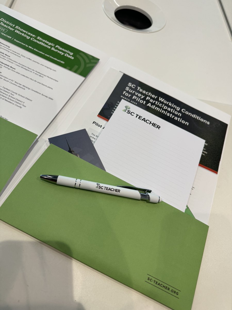 MiraEducation's tweet photo. During today’s showcase, participants will hear how districts are using Teacher Working Conditions Survey data to inform plans for educator retention and support. #SCDistrictShowcase https://t.co/chz9A37ZAx