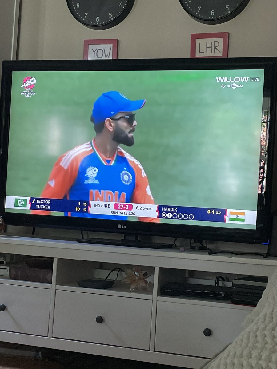 Kundun66's tweet image. If you don’t like cricket you may wish to unfollow me now .. as the ICC MENS T20 World Cup 2024 has started .. and right now the Indian bowlers are showing Ireland 🇮🇪 how it’s done , now 28-3 after 6.5   #GoIndia  🇮🇳 🏏