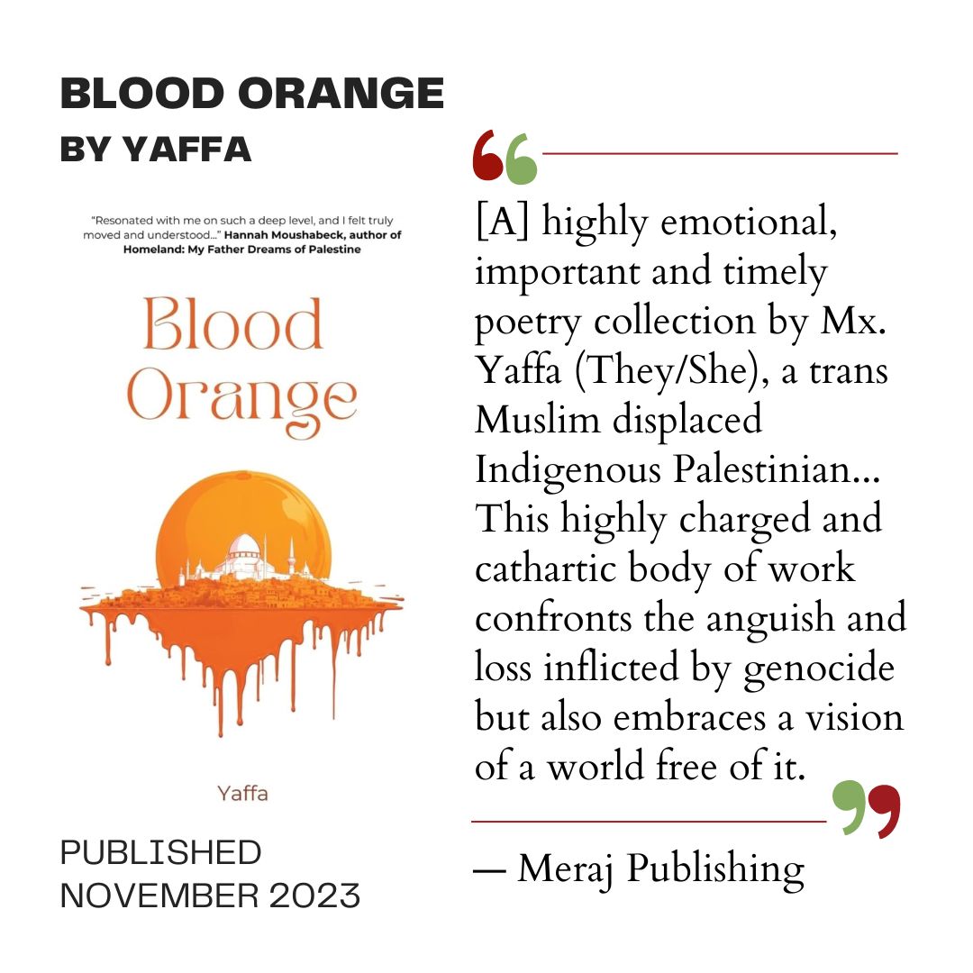 Librarians2Pal's tweet photo. Discover new poetry by Palestinian authors published between 2023-2024. Let us know in the comments if there are other titles we should spotlight! https://t.co/rnhEfo5kXa