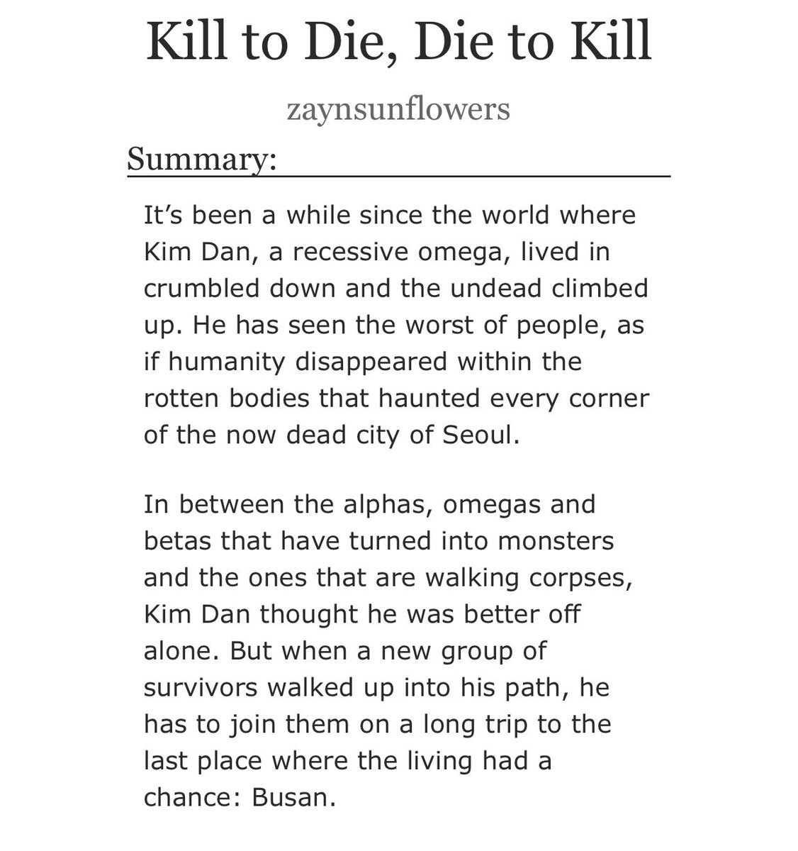 zaynsunflowers's tweet photo. "Kill to Die, Die to Kill"
C28: Sneaky Link
https://t.co/HPOU5nqs5E
#jinx #Jinxfanfic https://t.co/JpHGB4XgU5