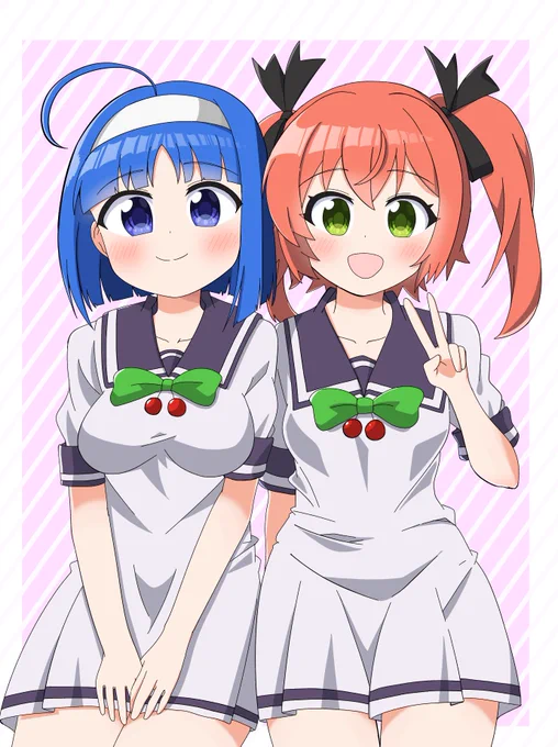  遥さんお誕生日おめでとうございます!イラスト描きました!いつまでも仲良く! 