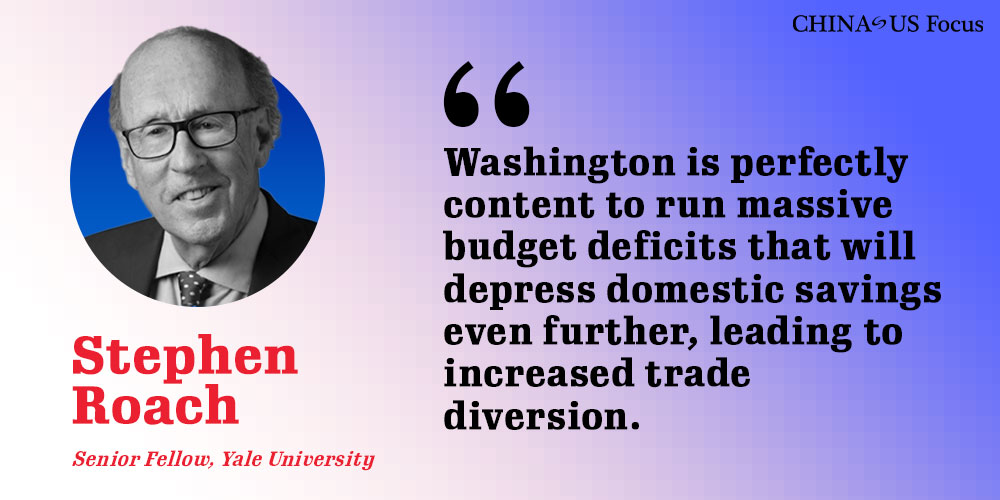 ChinaUSFocus's tweet image. Stephen Roach at Yale University believes that U.S. trade policy is a cover for containment of China on the global stage. He takes a look at how sowing division can impact international relations in the coming years.

ow.ly/akQ050S9NFw