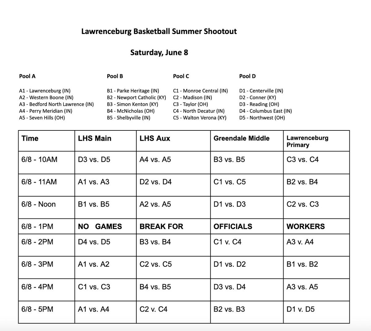 LburgTigerHoops's tweet photo. Varsity 20-Team Shootout at LHS this weekend! https://t.co/iIp0XafI54