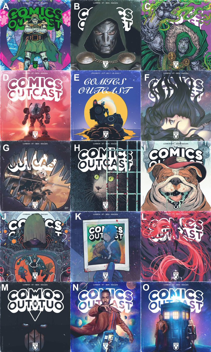 ComicsOutcast's tweet photo. COver Variant 228

Laquel vous préférez ?

#covervariant https://t.co/Uz4l0ovTX8