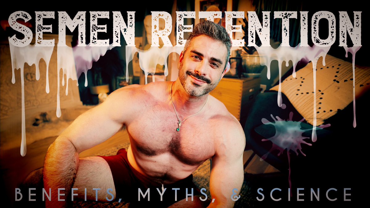 theecstaticself's tweet photo. ππ¦ Tonight @ 7pm ET, I drop a new video on #SemenRetention! Curious if it really boosts energy and immunity? Let's dive into the science and traditional insights. Join me! https://t.co/OiI9sOwWBJ #MensHealth #EcstaticSelf https://t.co/9lcAQ2YVAh