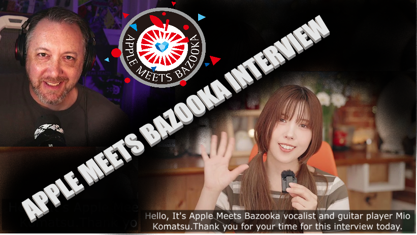 Ryan Mear (@mearical) on Twitter photo APPLE MEETS BAZOOKA INTERVIEW!!!
It is complete! I sent questions to <a href="/A_M_BAZOOKA/">APPLE MEETS BAZOOKA</a> and <a href="/miosings/">小松美生</a> Mio sent back a great video answering them ALL :) This is a great band and there is lots of information so please enjoy!
youtu.be/0bX9f_ZOSZ0 APPLE MEETS BAZOOKA INTERVIEW!!!
It is complete! I sent questions to <a href="/A_M_BAZOOKA/">APPLE MEETS BAZOOKA</a> and <a href="/miosings/">小松美生</a> Mio sent back a great video answering them ALL :) This is a great band and there is lots of information so please enjoy!
youtu.be/0bX9f_ZOSZ0