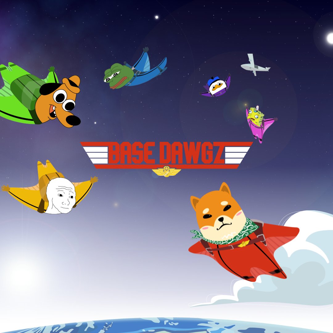 Only real $DAWGZ thrive in this life 🪂 

Craving adventure and aiming for new heights? Join our team of thrill-seekers! Our landing zone is Base, but all nirvana chasers are welcome. 

Presale is live now. Airdrop coming soon. Thrills guaranteed.