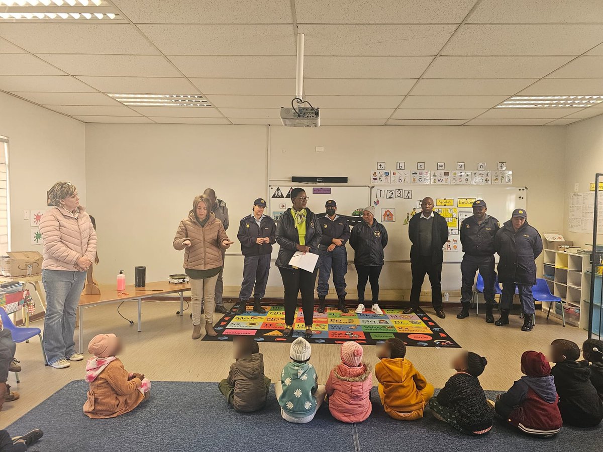 SAPoliceService's tweet image. #sapsHQ #ChildProtectionWeek2024
Members from Head Office Family Violence, Child Protection and Sexual Offences  Investigations (FCS) unit and the Crime Stop team under the leadership of The Component Head, Major General Mmantsheke Lekhele, visited Transoranje School for the Deaf