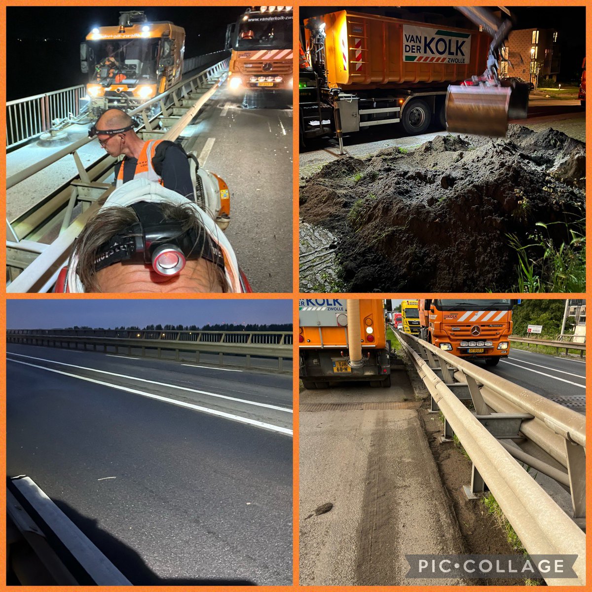 Afgelopen maandag op dinsdagnacht heeft het oranjeleger weer een brug mogen reinigen. 
Hier hebben we ruim 18 ton afval weggehaald!
Kunt wel stellen dat het nodig was…

vanderkolk-zwolle.nl

#kolkenreinigen #veegwagen #wegdekreiniger #alshetschoonmoet #kolkzwolle #orangepower