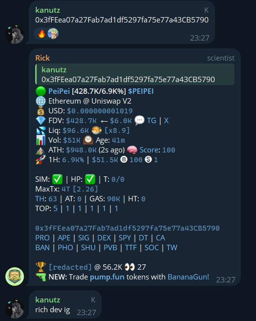 redcirclehq's tweet image. 100x+ catch on $PEIPEI

400k =&amp;gt; 40m+