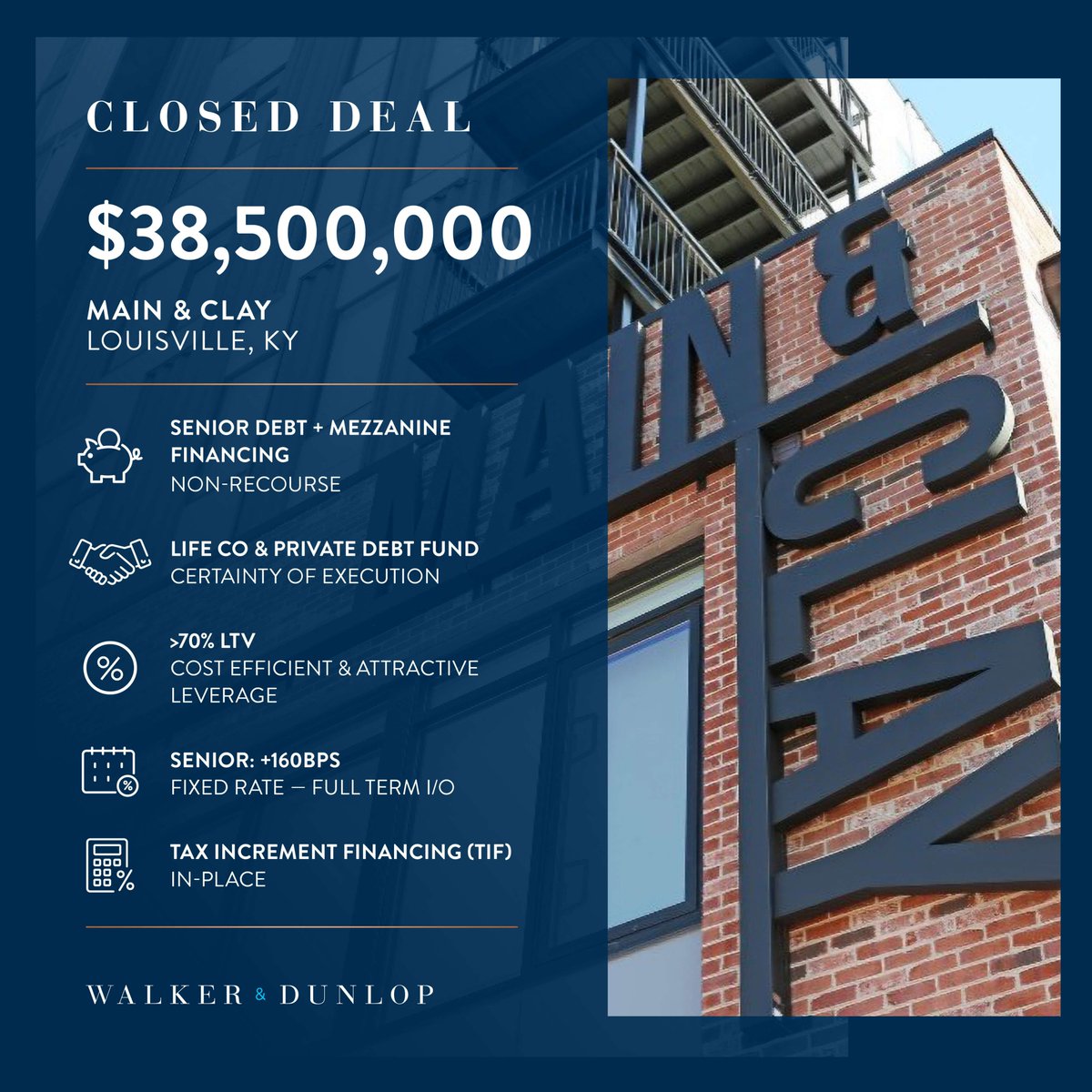 carlpassmore's tweet photo. Continuing to ignite Downtown Louisville through their exceptional mixed-use asset along the Ohio River!

Thankful &amp; excited our @WalkerDunlop Team delivered this full non-recourse financing solution containing attractive &amp; efficient leverage to the exceptional folks at Bristol. https://t.co/vQbktQb6ZT