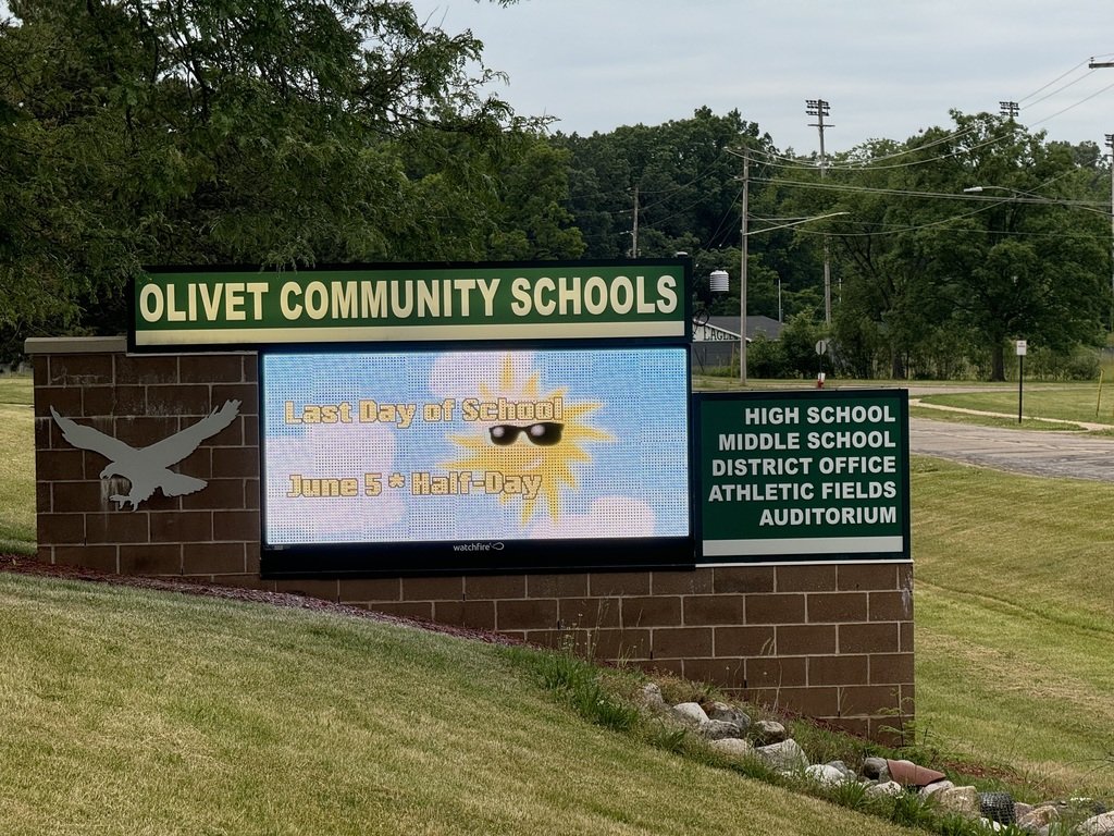 OlivetSchools's tweet image. 2023-2024 was a great year for Olivet Community Schools. We wish our students, staff, and community a safe and happy summer. Great things to come in 2024-2025!!!
#OCSRocks