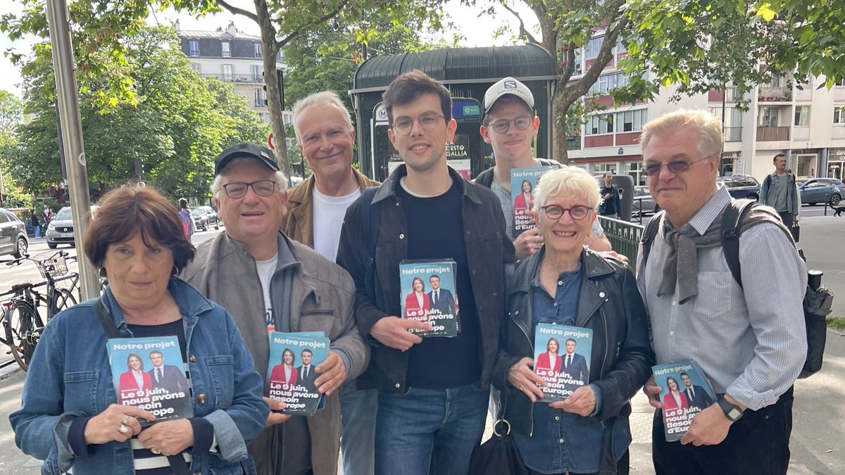 PierreBaty's tweet image. Le seul vote utile le #9Juin pour l’Europe 🇪🇺 c’est @ValerieHayer ! 

Avec les engagés à #Paris12 pour défendre le meilleur projet pour l’#Europe.

@BesoindEurope